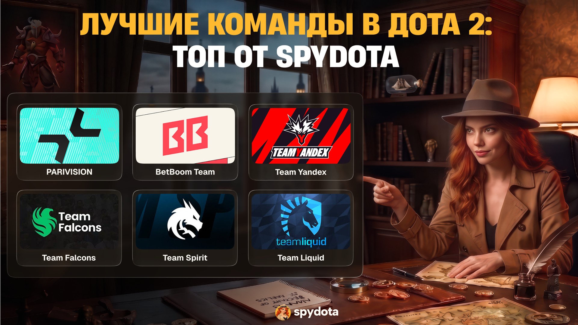 Лучшие команды в Дота 2: ТОП от SpyDota